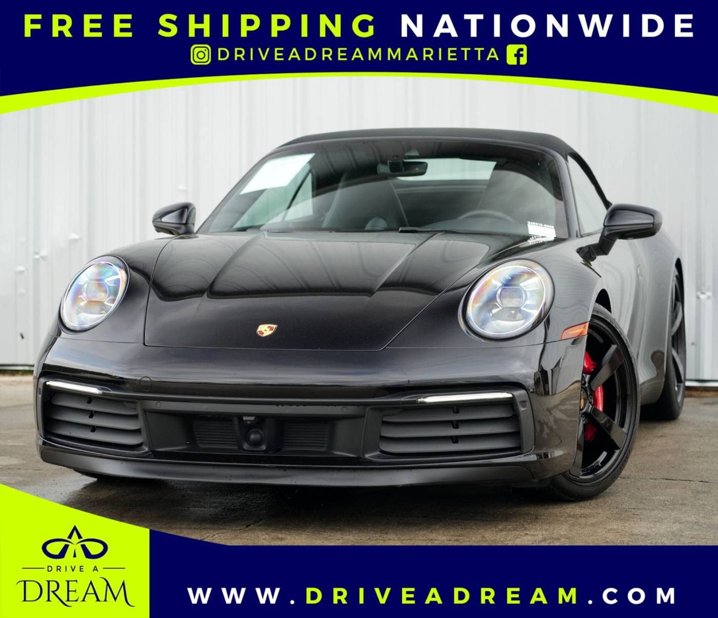 2021 Porsche 911 Carrera 4S — Convertible — 19,621 mi — Marietta, GA