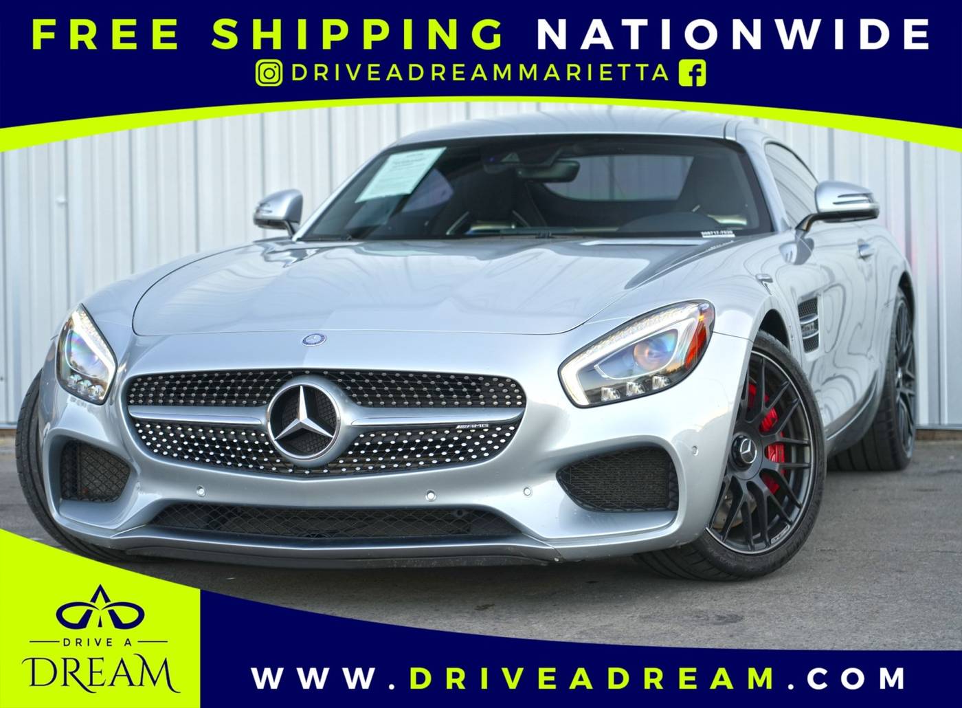 2016 Mercedes-Benz AMG GT S — Coupe — 52,550 mi — Marietta, GA