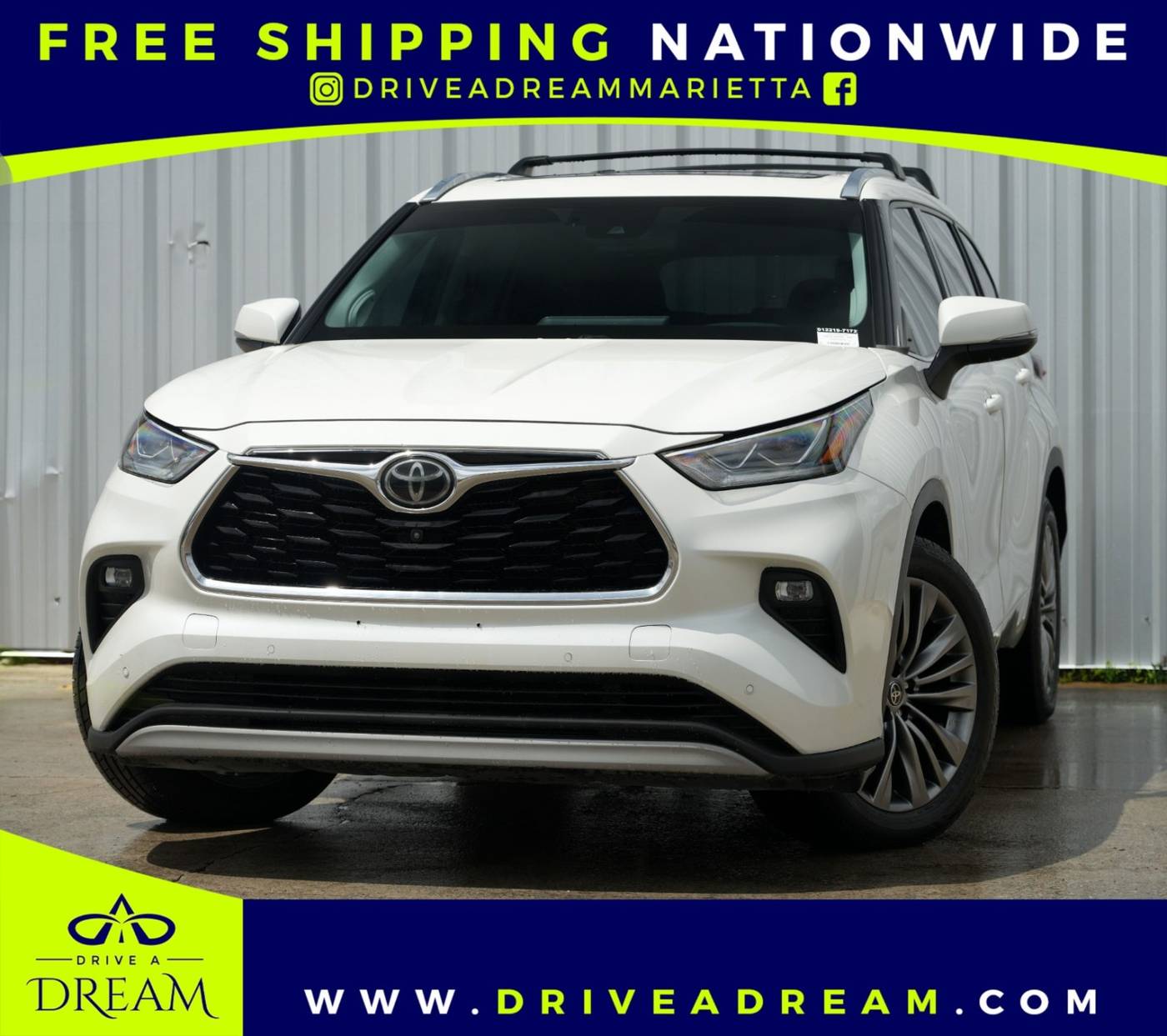 2020 Toyota Highlander Platinum — SUV — 39,005 mi — Marietta, GA