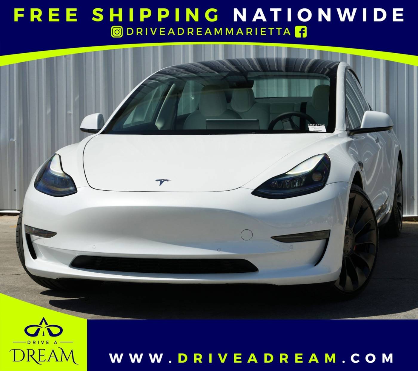 2022 Tesla Model 3 Performance — Sedan — 27,671 mi — Marietta, GA