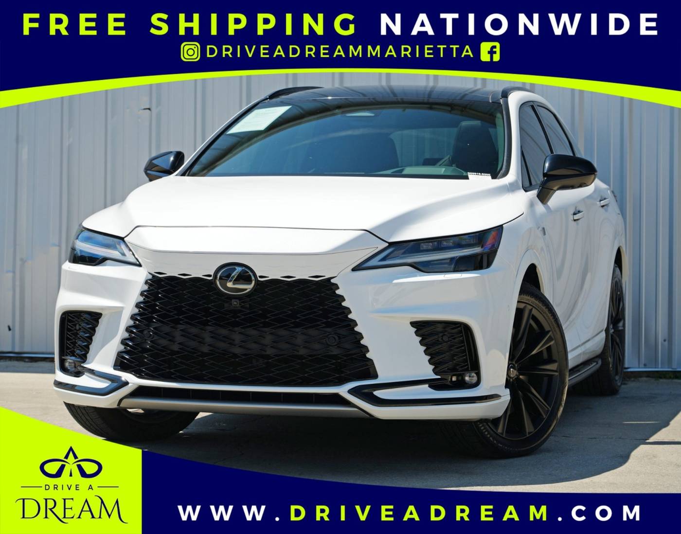 2023 Lexus RX RX 500h F SPORT Performance — SUV — 12,454 mi — Marietta, GA