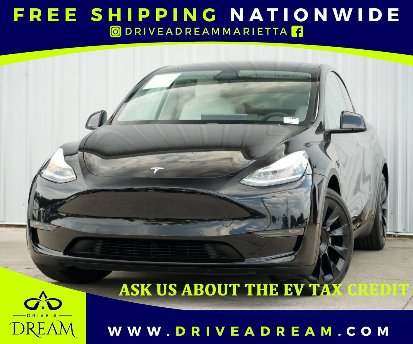 2021 Tesla Model Y Long Range — SUV — 49,530 mi — Marietta, GA