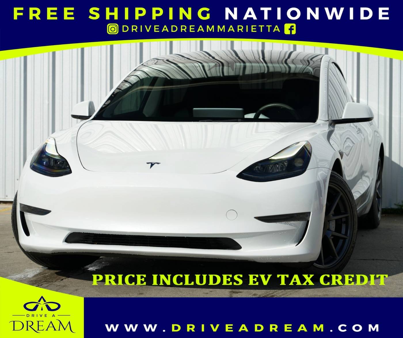 2023 Tesla Model 3 Model 3 — Sedan — 36,545 mi — Marietta, GA