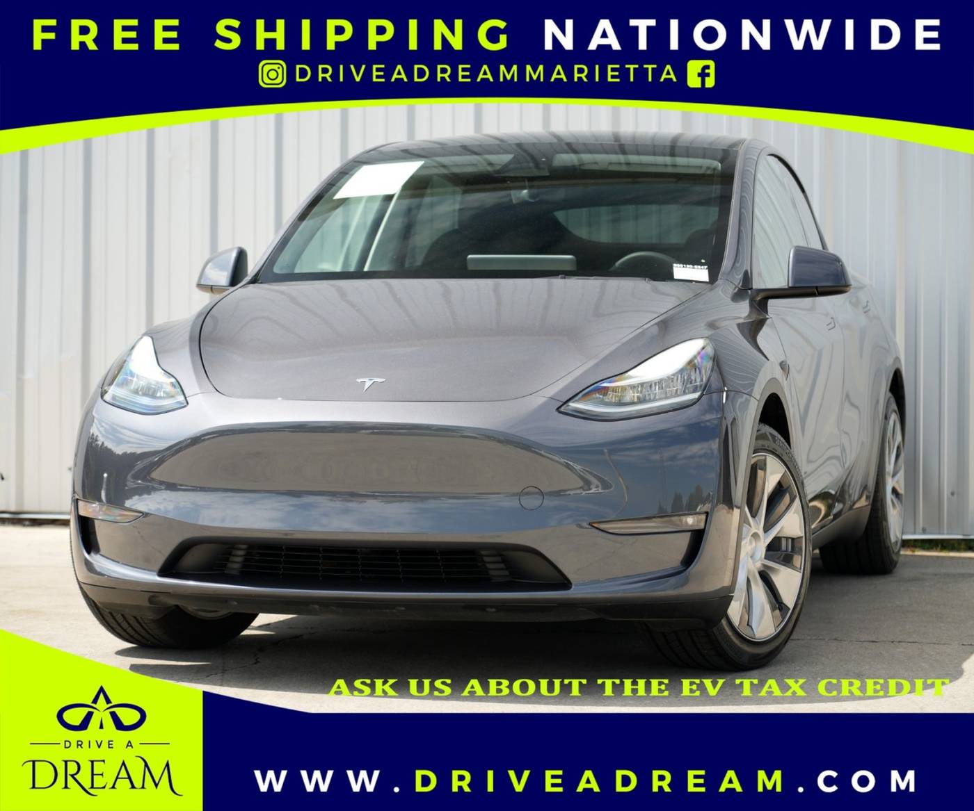 2023 Tesla Model Y Long Range — SUV — 52,812 mi — Marietta, GA