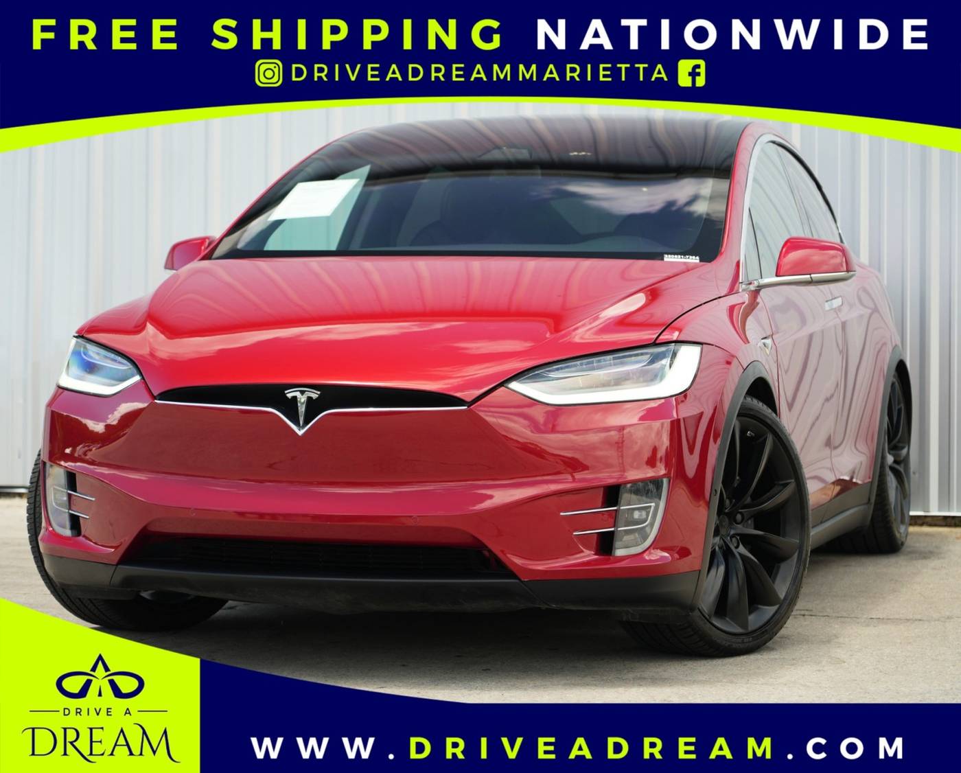 2021 Tesla Model X Long Range Plus — SUV — 123,870 mi — Marietta, GA