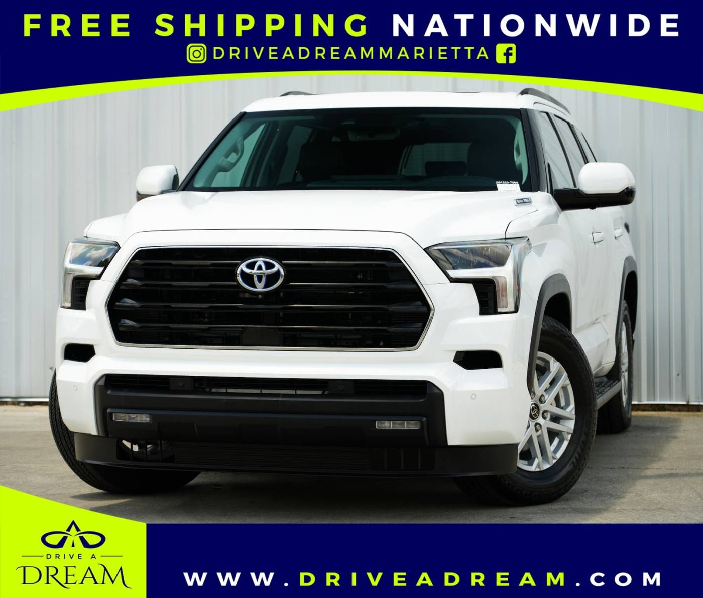 2023 Toyota Sequoia SR5 — SUV — 7,265 mi — Marietta, GA