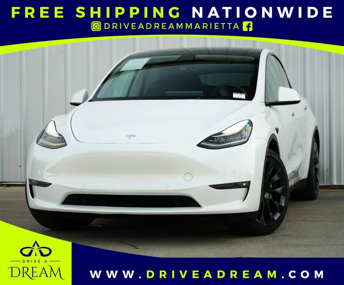 2022 Tesla Model Y Long Range — SUV — 36,573 mi — Marietta, GA