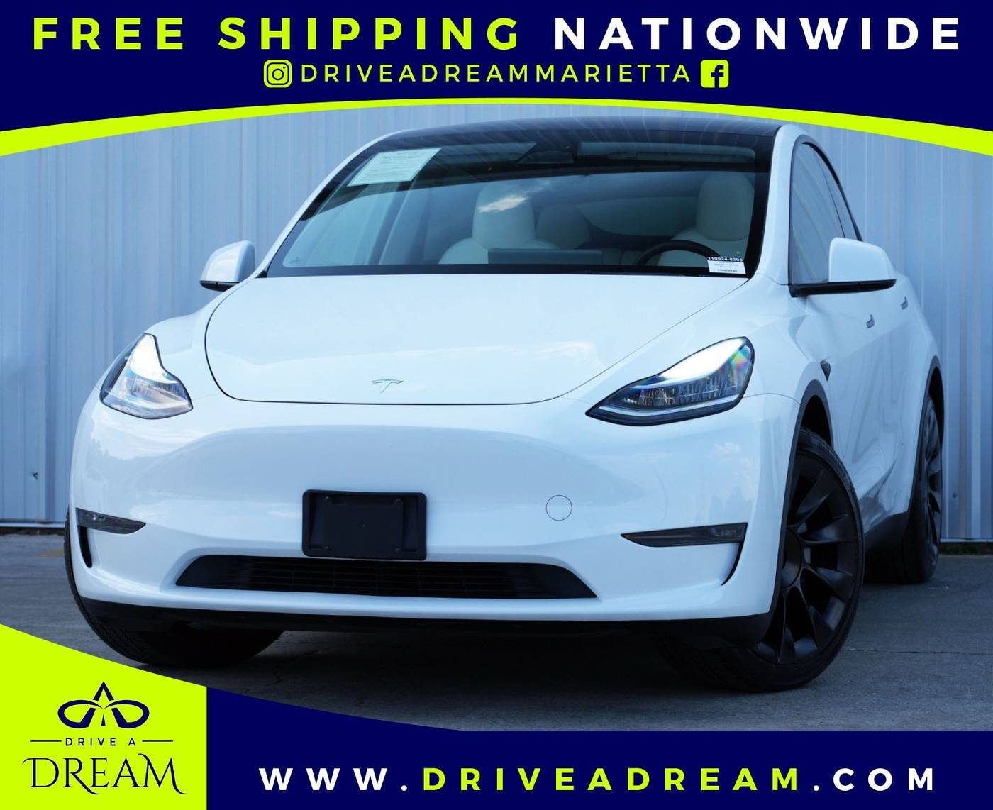 2023 Tesla Model Y Long Range — SUV — 49,402 mi — Marietta, GA