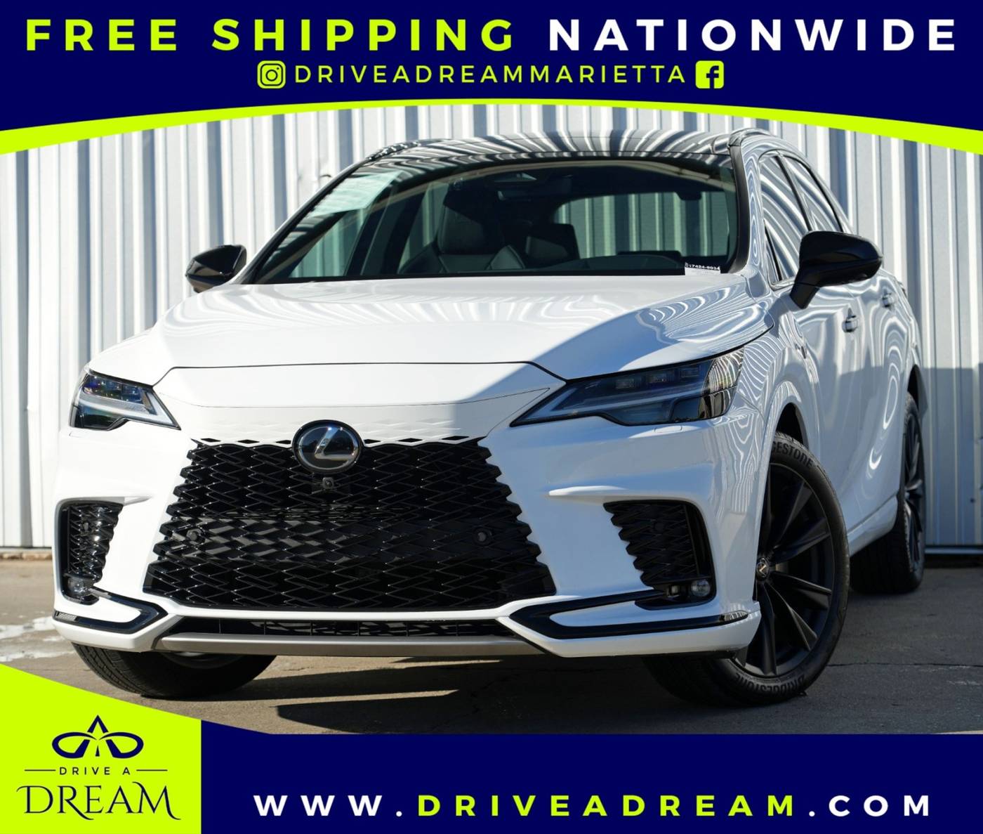 2024 Lexus RX RX 500h F SPORT Performance — SUV — 6,940 mi — Marietta, GA