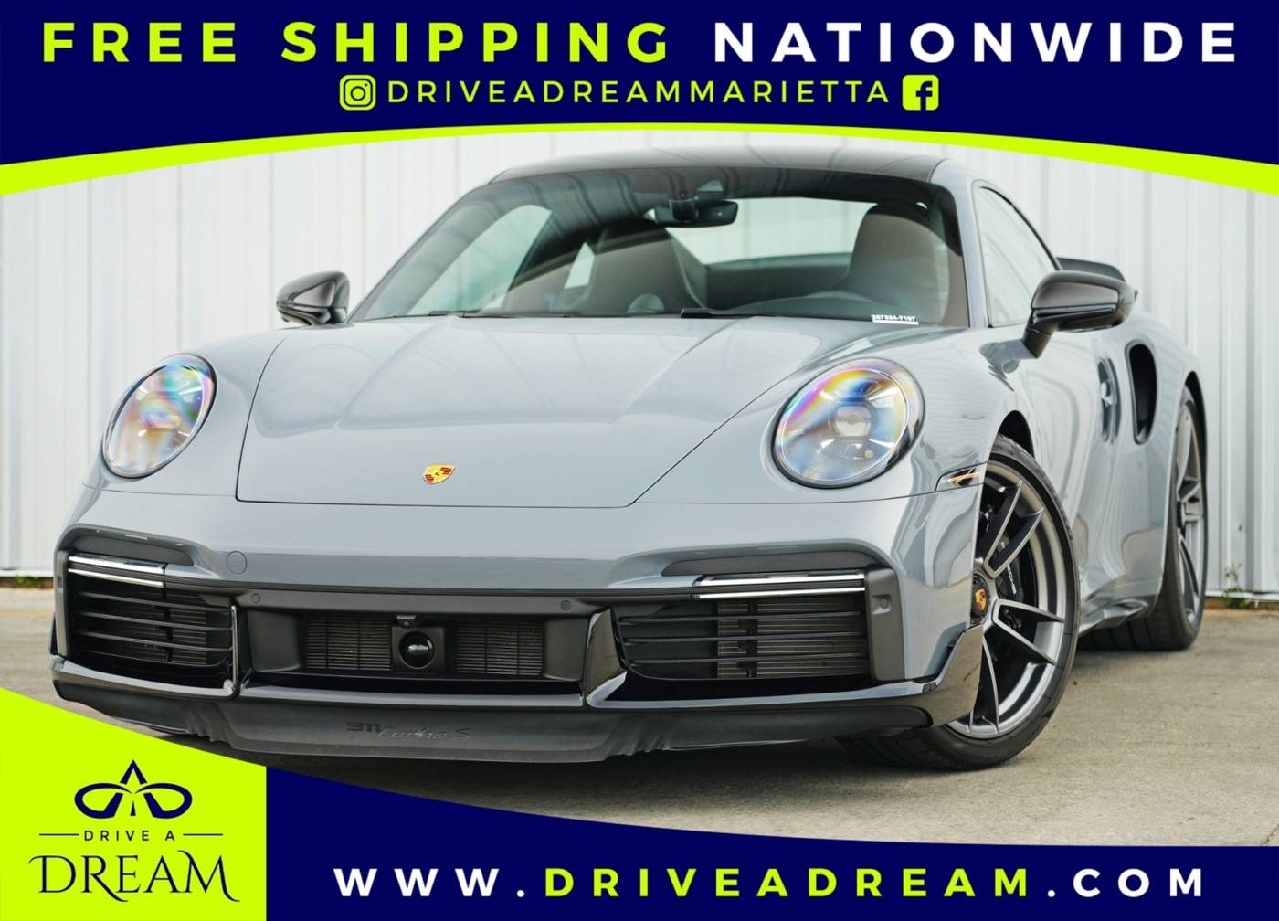 2023 Porsche 911 Turbo S — Coupe — 3,900 mi — Marietta, GA