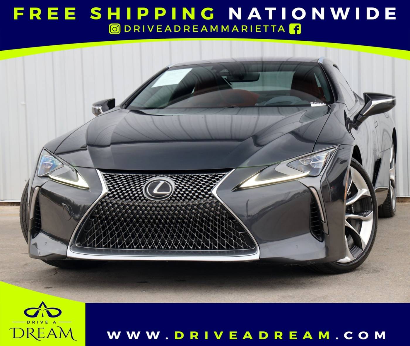 2021 Lexus LC LC 500 — Coupe — 44,424 mi — Marietta, GA