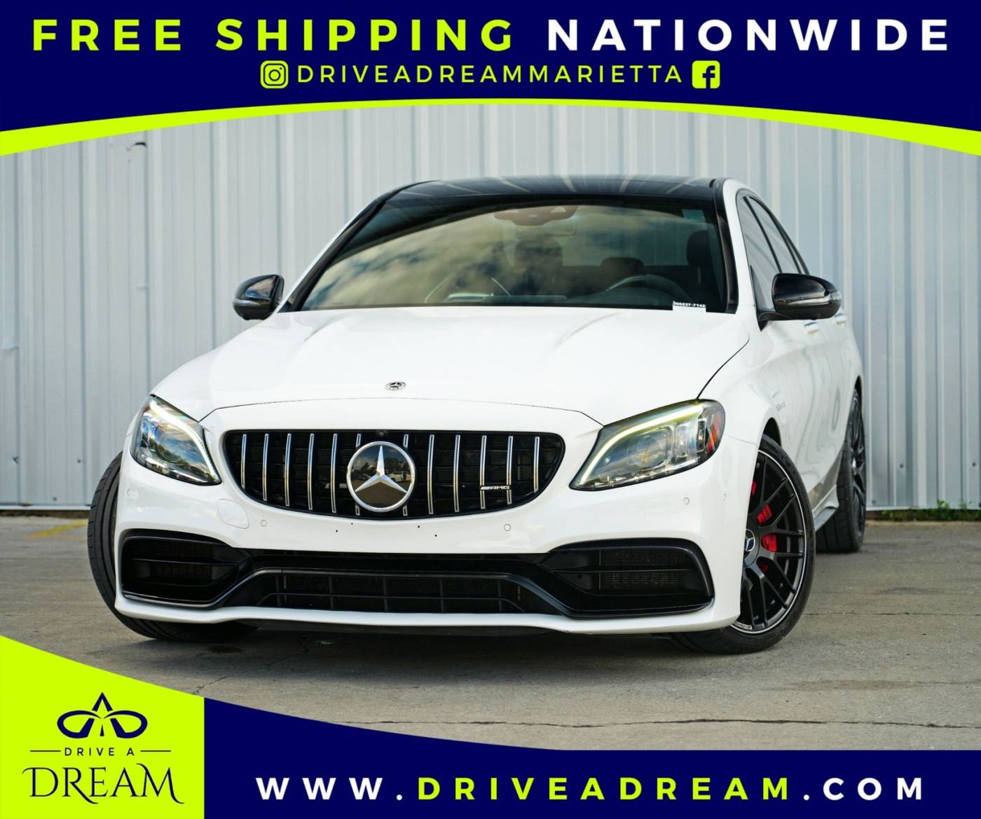 2019 Mercedes-Benz C-Class AMG C 63 S — Sedan — 82,039 mi — Marietta, GA