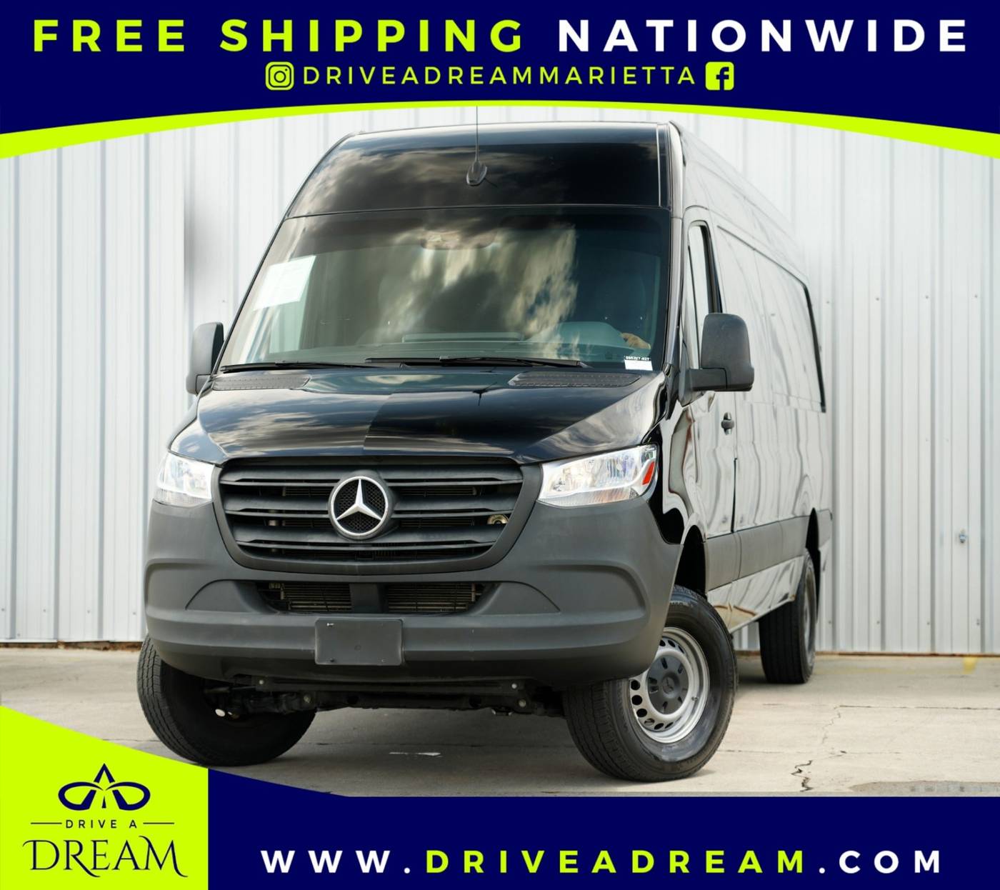 2022 Mercedes-Benz Sprinter Cargo Van 2500 — Cargo Van — 48,679 mi — Marietta, GA