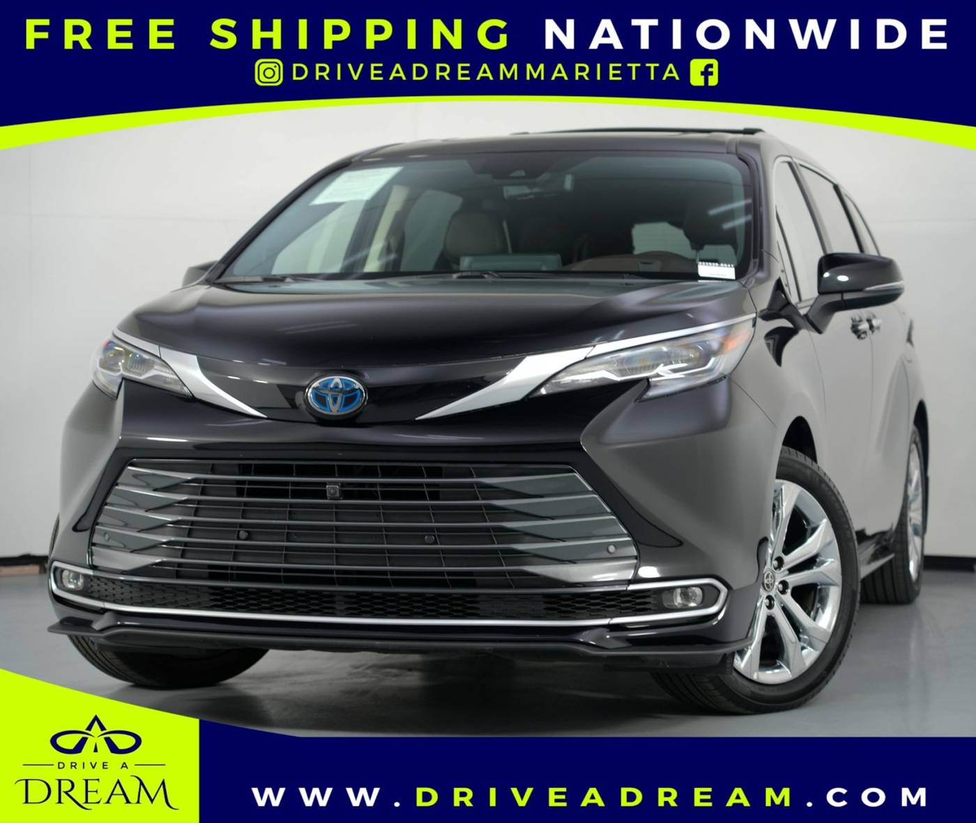 2024 Toyota Sienna Platinum — Minivan — 20,008 mi — Marietta, GA