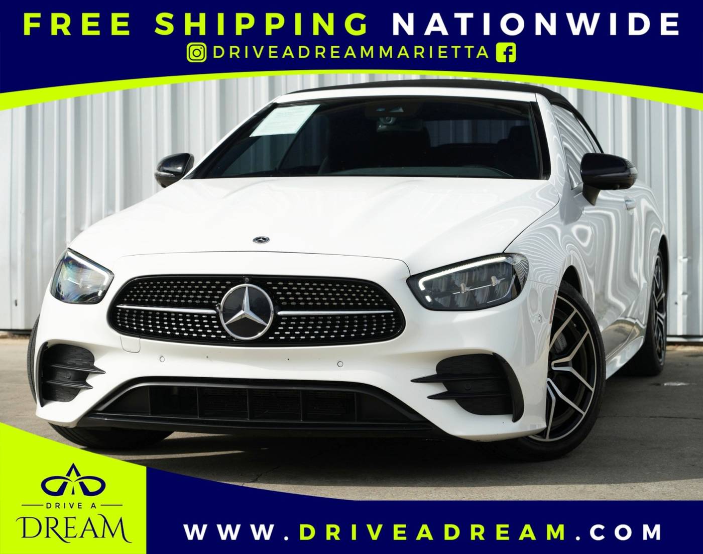 2023 Mercedes-Benz E-Class E 450 — Convertible — 23,519 mi — Marietta, GA