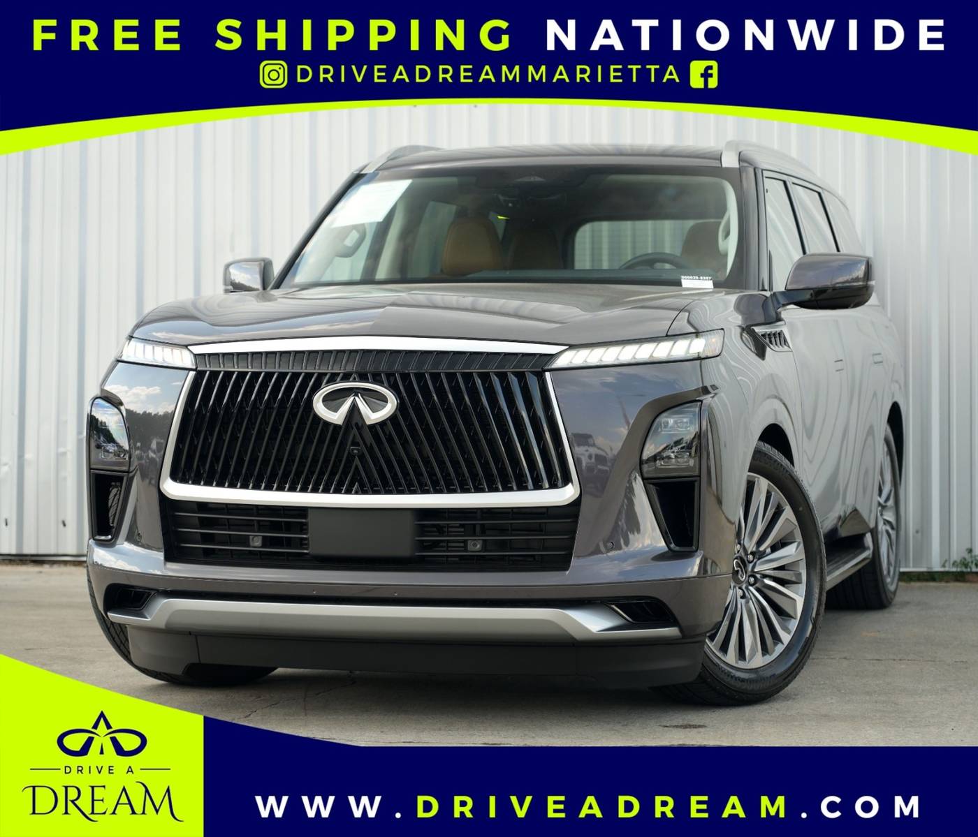 2025 INFINITI QX80 LUXE — SUV — 100 mi — Marietta, GA