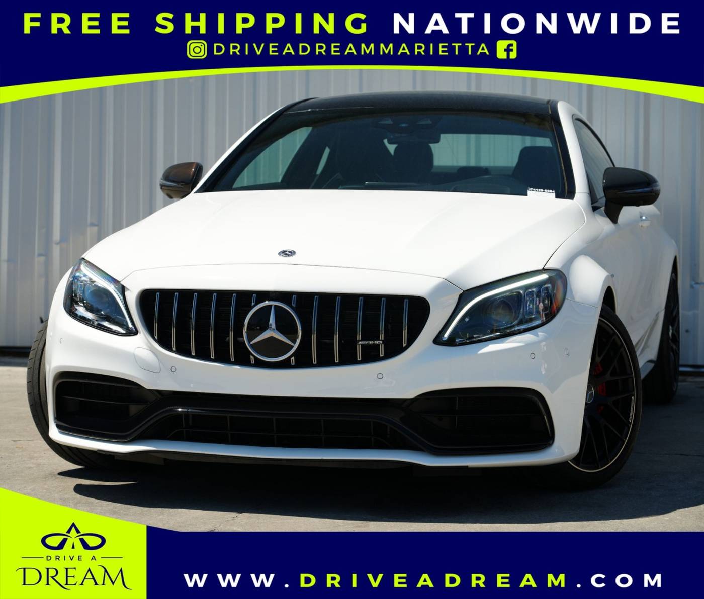 2021 Mercedes-Benz C-Class AMG C 63 S — Coupe — 10,789 mi — Marietta, GA