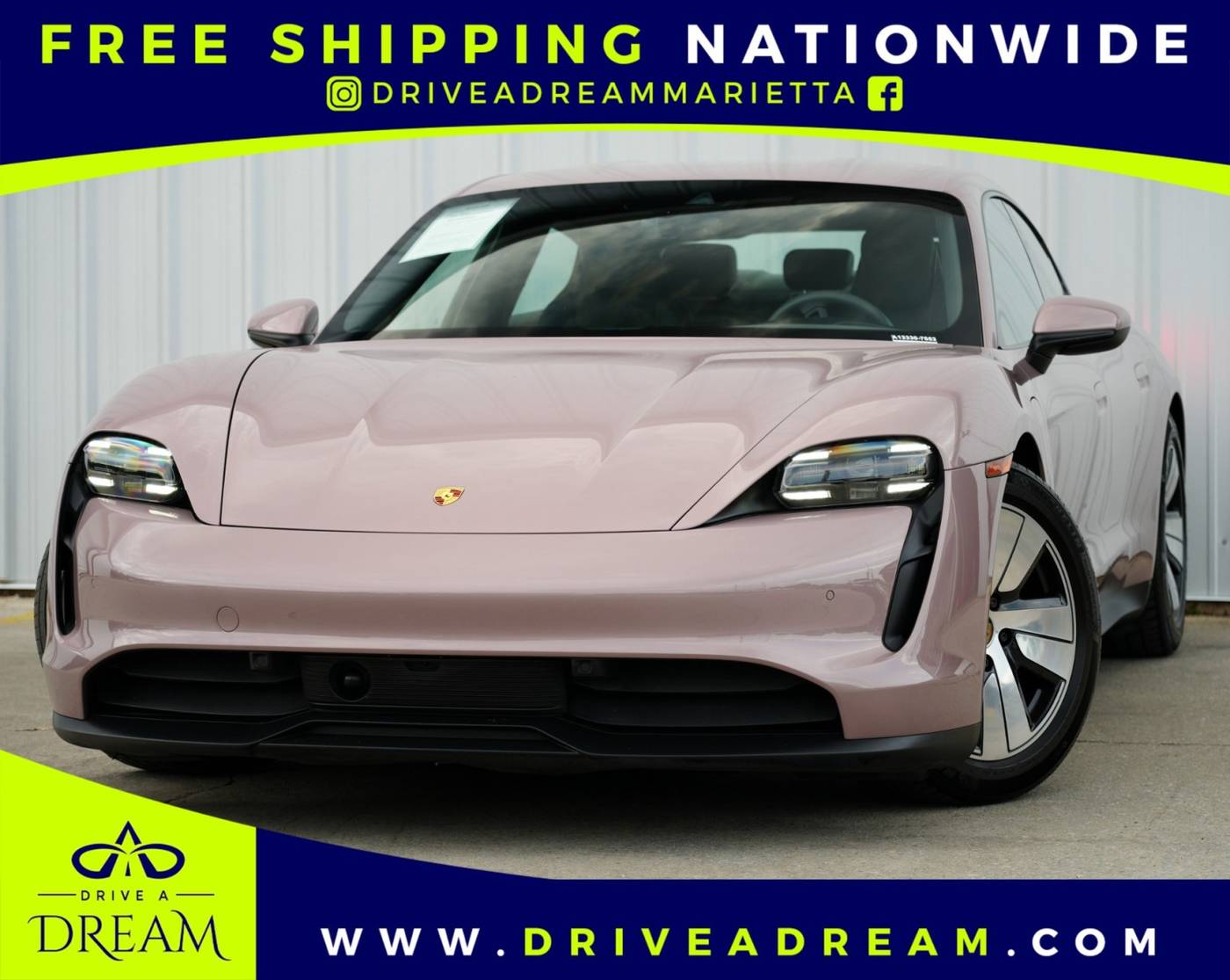 2021 Porsche Taycan Standard — Sedan — 59,140 mi — Marietta, GA