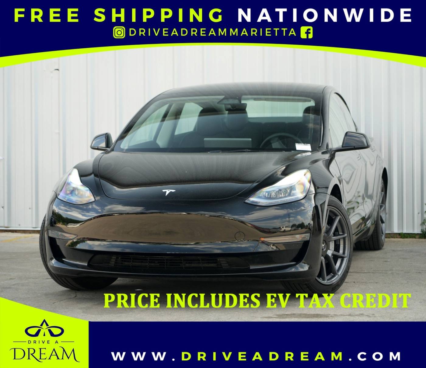 2023 Tesla Model 3 Model 3 — Sedan — 18,663 mi — Marietta, GA