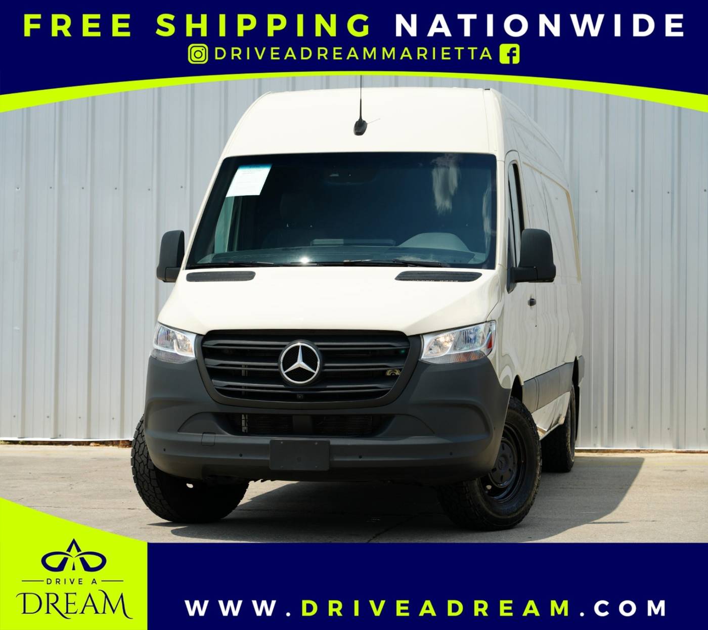 2023 Mercedes-Benz Sprinter Cargo Van 2500 — Cargo Van — 21,056 mi — Marietta, GA