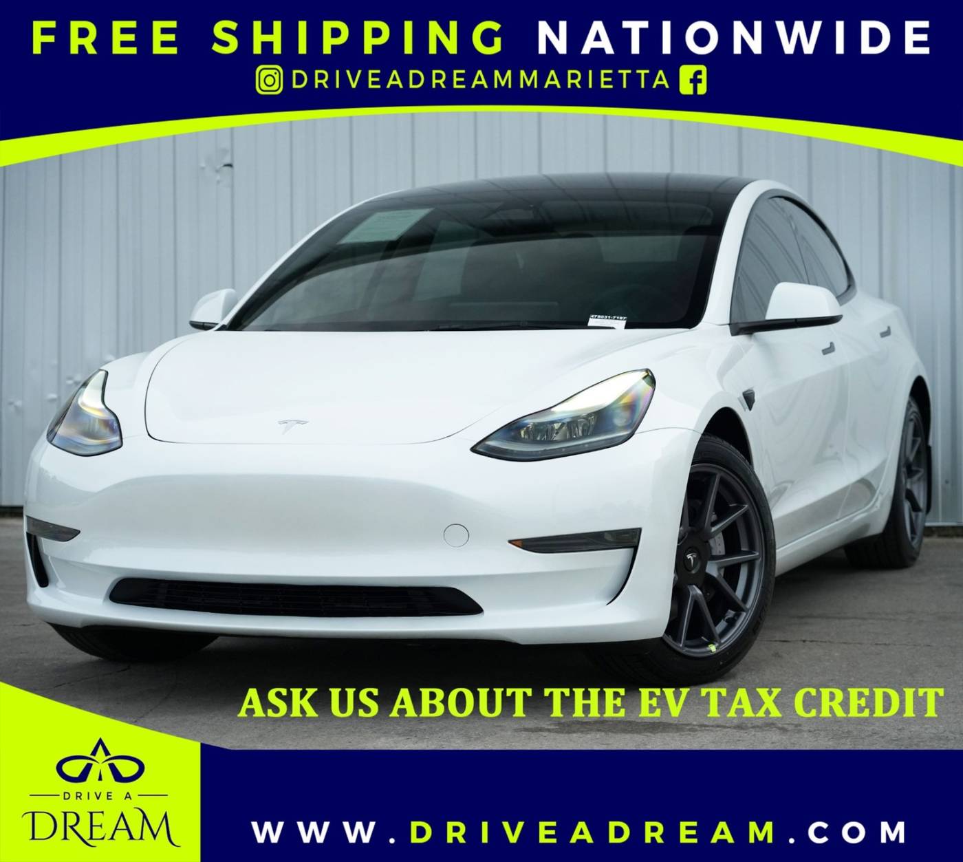 2023 Tesla Model 3 Model 3 — Sedan — 6,418 mi — Marietta, GA