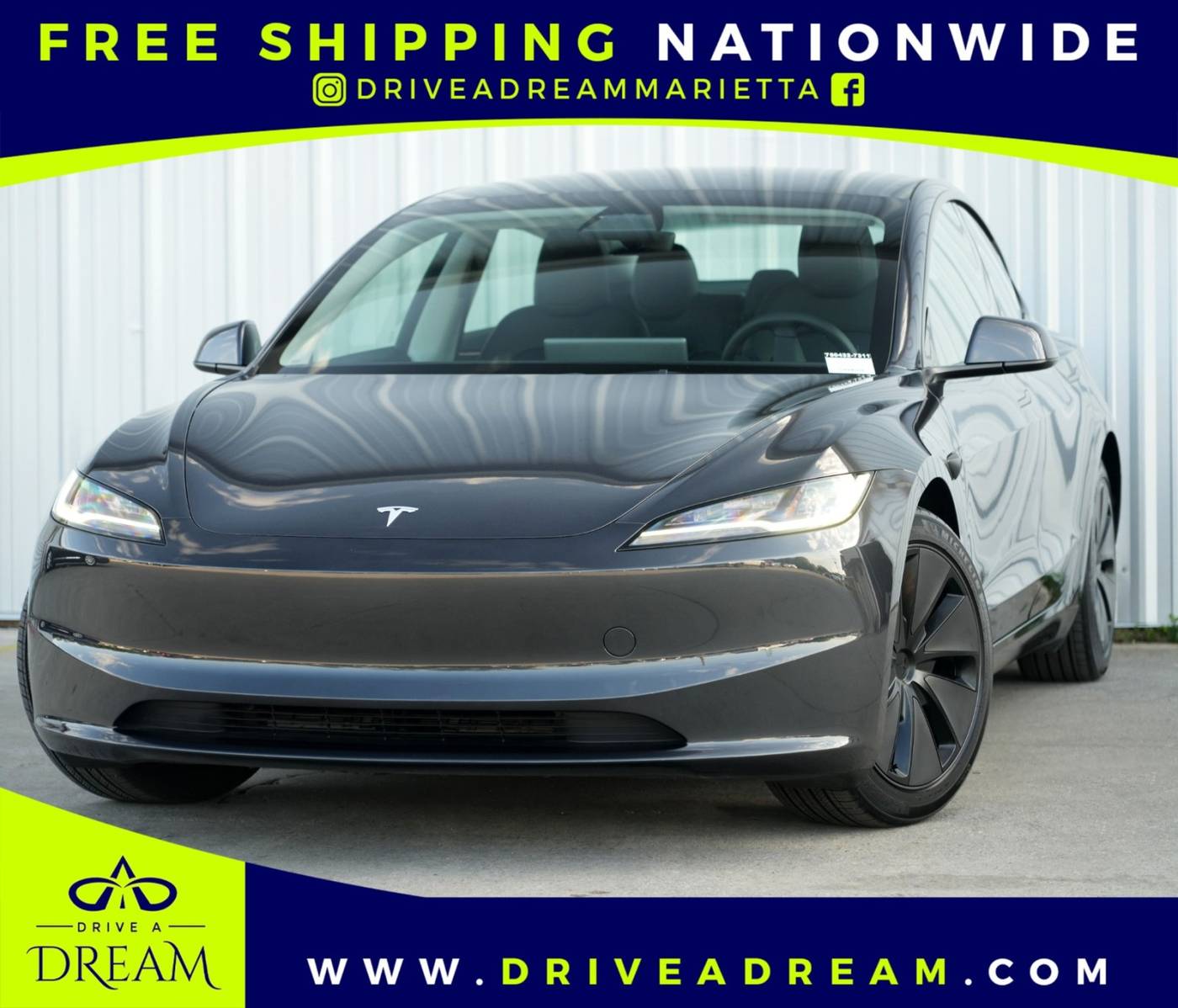 2024 Tesla Model 3 Standard — Sedan — 8,130 mi — Marietta, GA