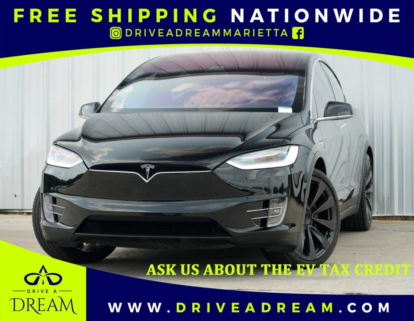 2020 Tesla Model X Long Range — SUV — 87,531 mi — Marietta, GA