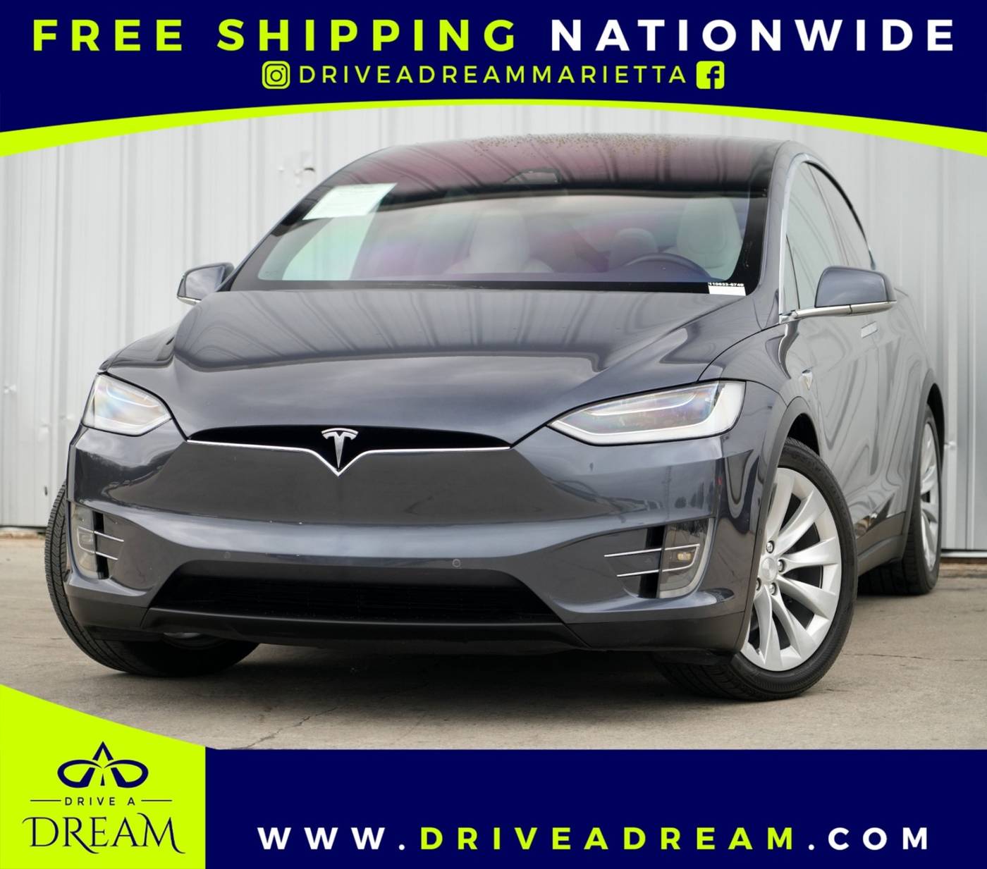 2018 Tesla Model X 75D — SUV — 47,915 mi — Marietta, GA