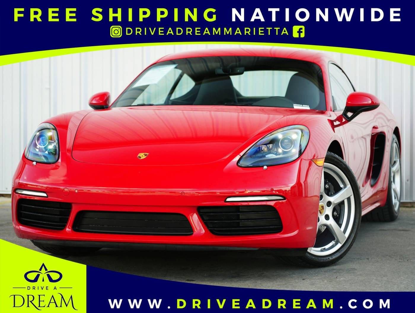 2023 Porsche 718 Cayman Standard — Coupe — 7,774 mi — Marietta, GA