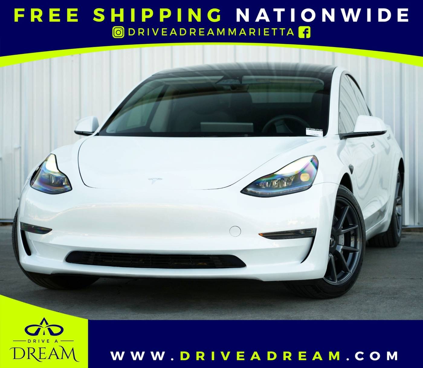 2023 Tesla Model 3 Model 3 — Sedan — 21,784 mi — Marietta, GA