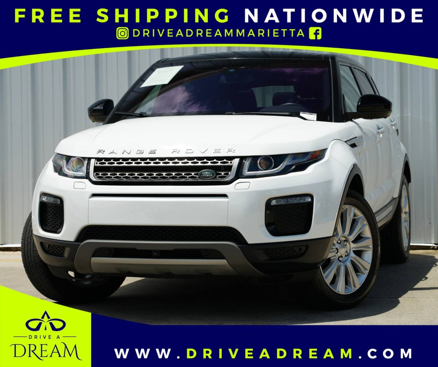 2019 Land Rover Range Rover Evoque HSE — SUV — 71,133 mi — Marietta, GA