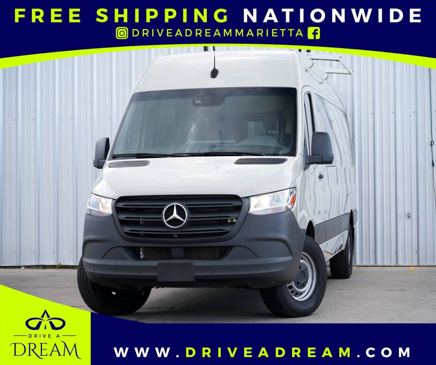 2023 Mercedes-Benz Sprinter Cargo Van 2500 — Cargo Van — 8,639 mi — Marietta, GA