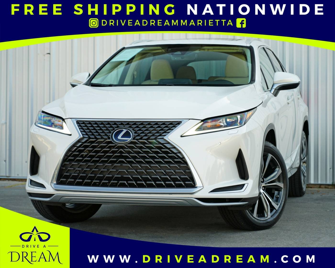 2021 Lexus RX RX 450h — SUV — 49,499 mi — Marietta, GA