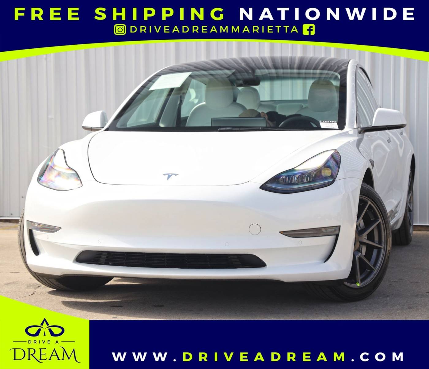 2022 Tesla Model 3 Long Range — Sedan — 32,038 mi — Marietta, GA