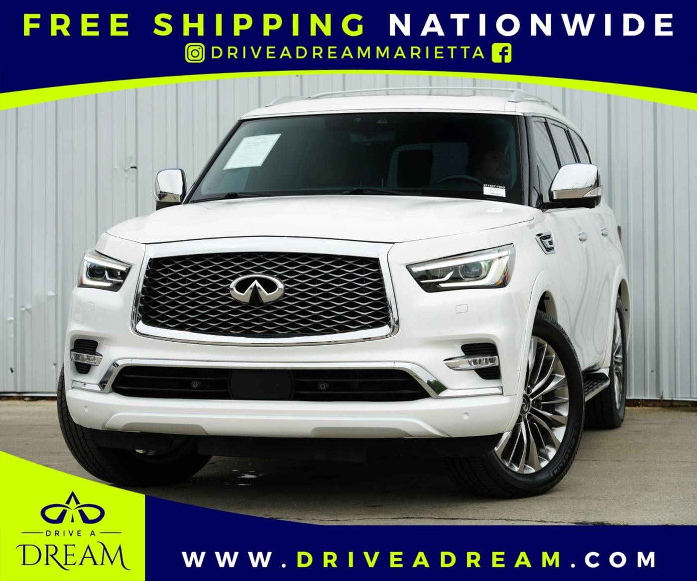 2021 INFINITI QX80 SENSORY — SUV — 85,572 mi — Marietta, GA