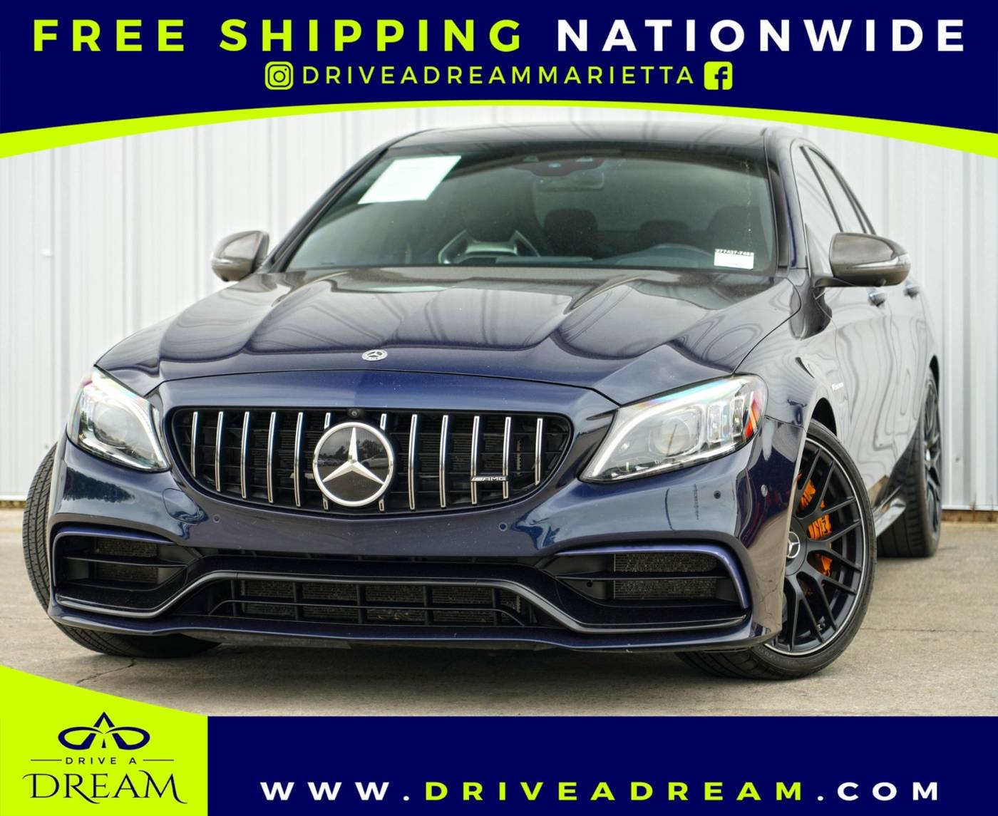2019 Mercedes-Benz C-Class AMG C 63 S — Sedan — 43,801 mi — Marietta, GA
