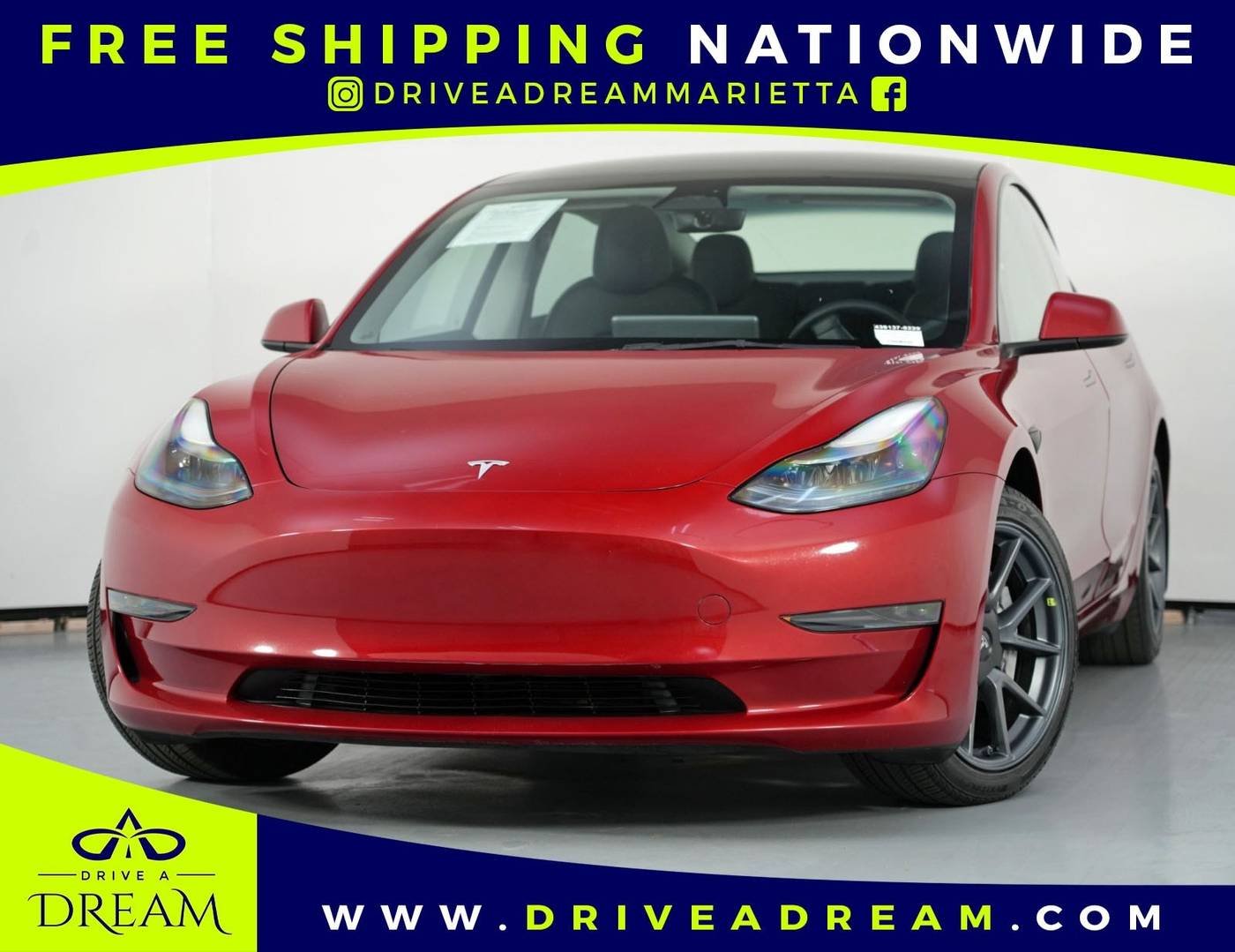 2023 Tesla Model 3 Model 3 — Sedan — 51,122 mi — Marietta, GA