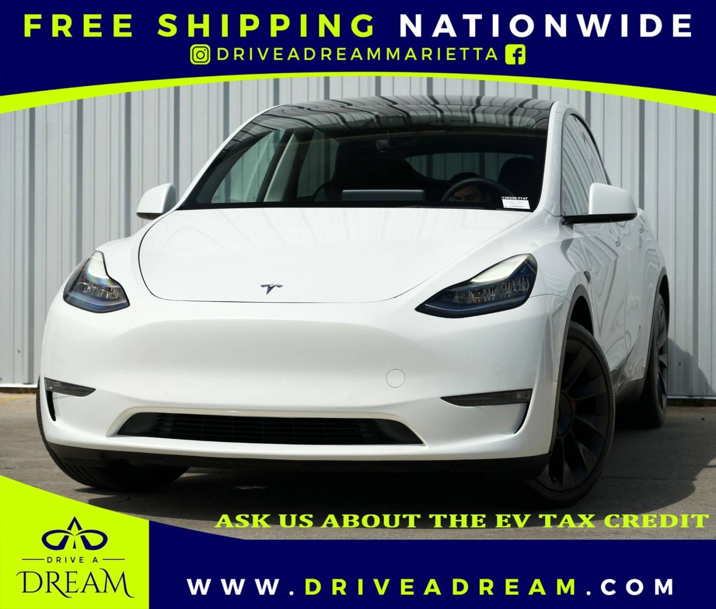 2021 Tesla Model Y Standard Range — SUV — 48,319 mi — Marietta, GA