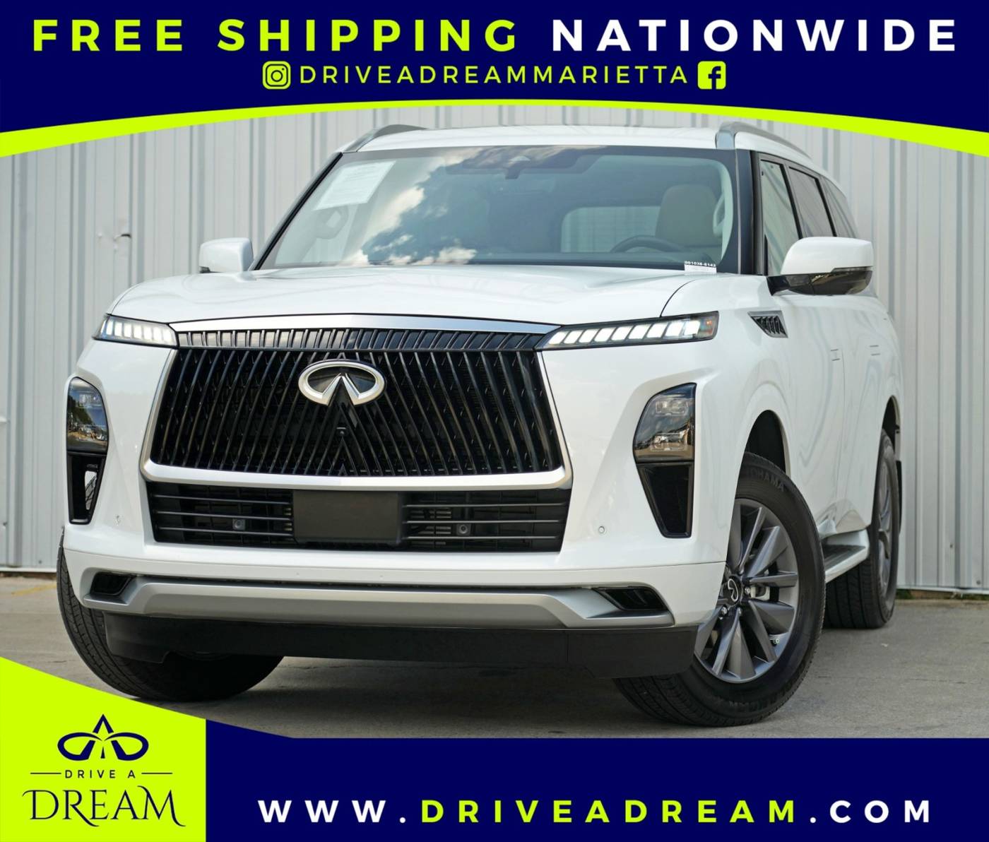 2025 INFINITI QX80 PURE — SUV — 7,174 mi — Marietta, GA