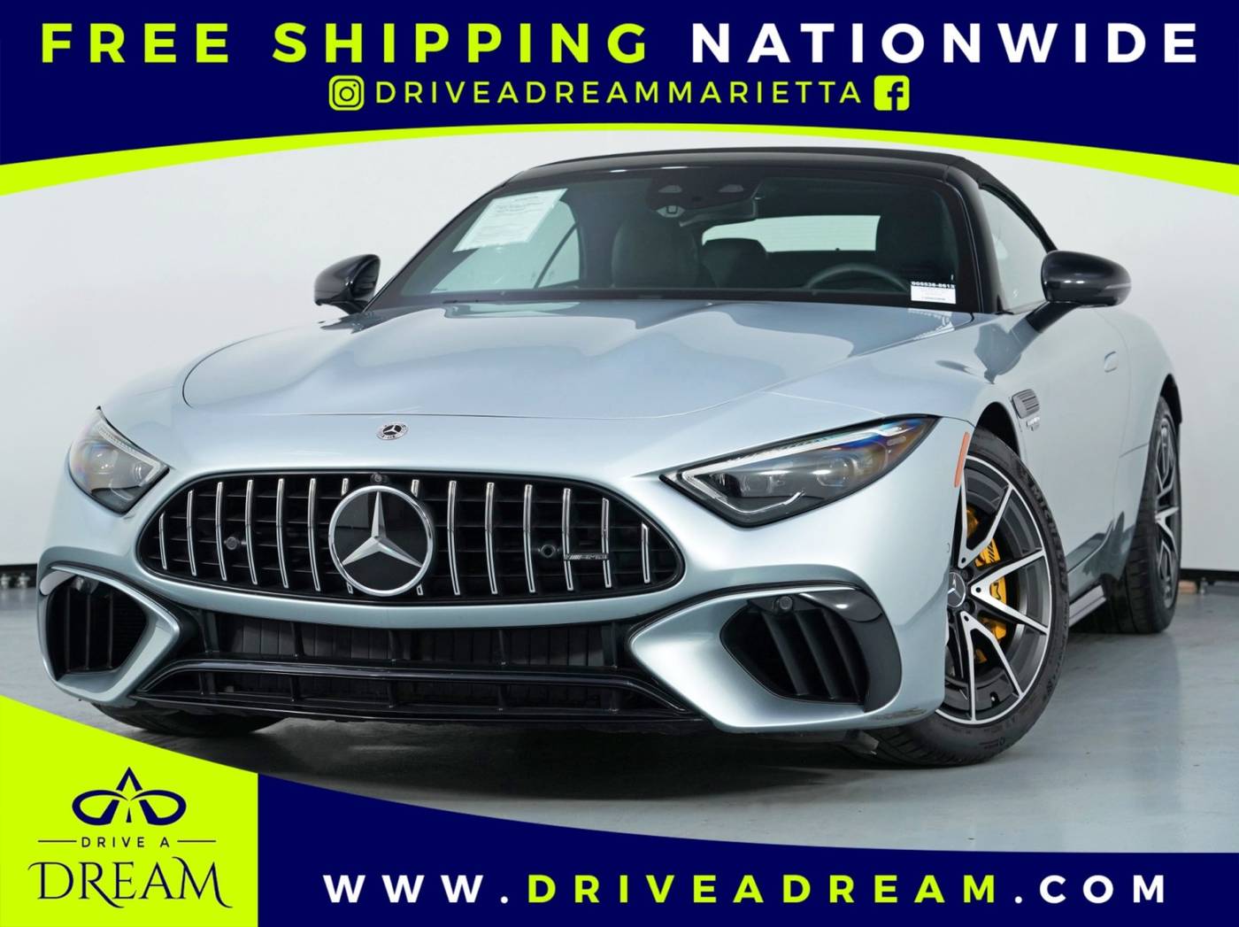 2022 Mercedes-Benz SL AMG SL 55 — Convertible — 13,726 mi — Marietta, GA