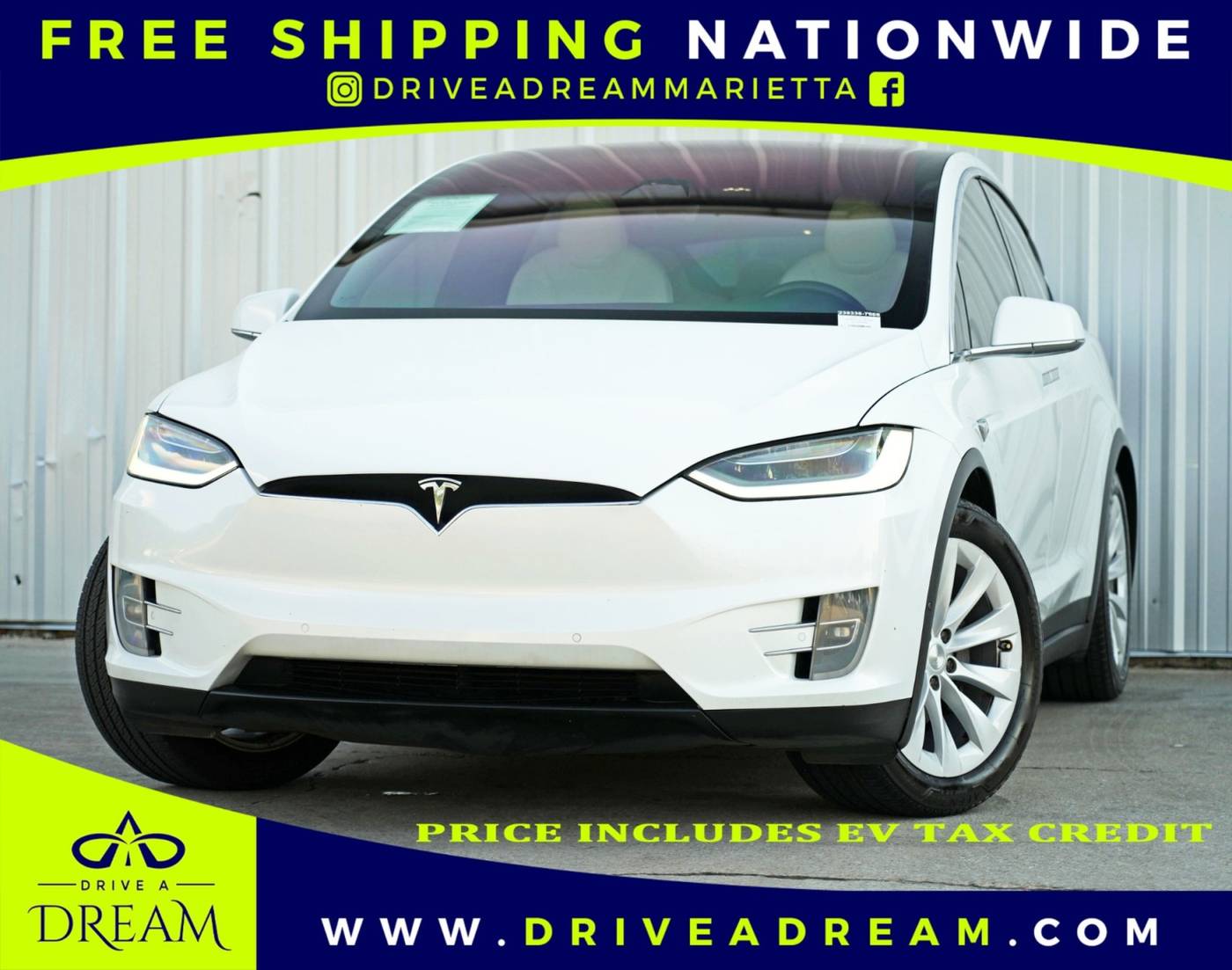 2020 Tesla Model X Long Range — SUV — 161,078 mi — Marietta, GA