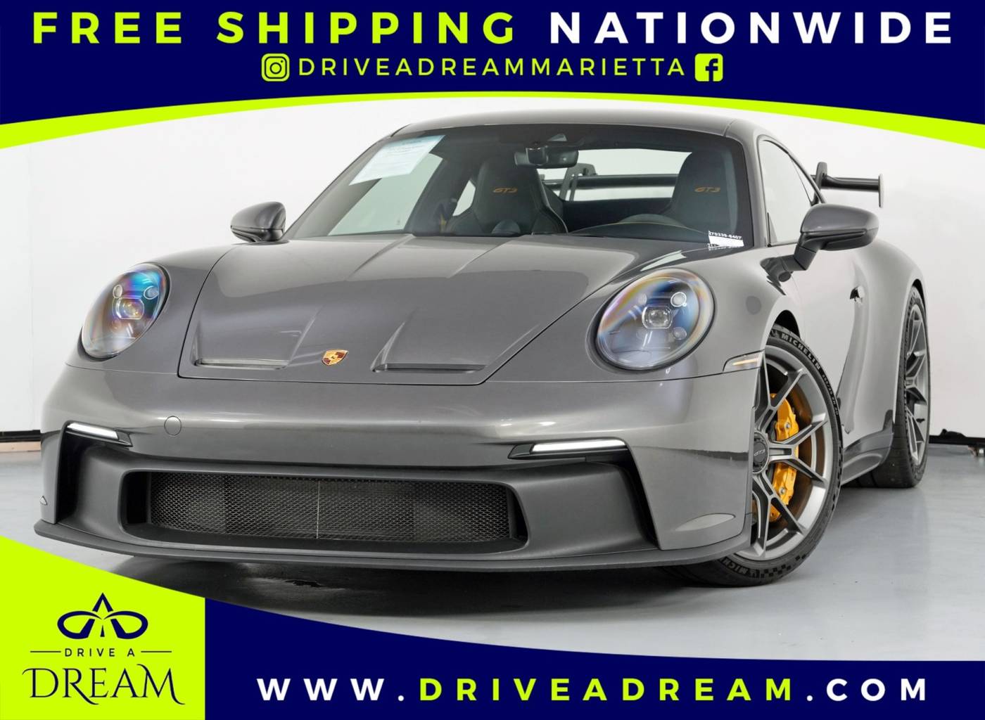 2023 Porsche 911 GT3 — Coupe — 6,269 mi — Marietta, GA