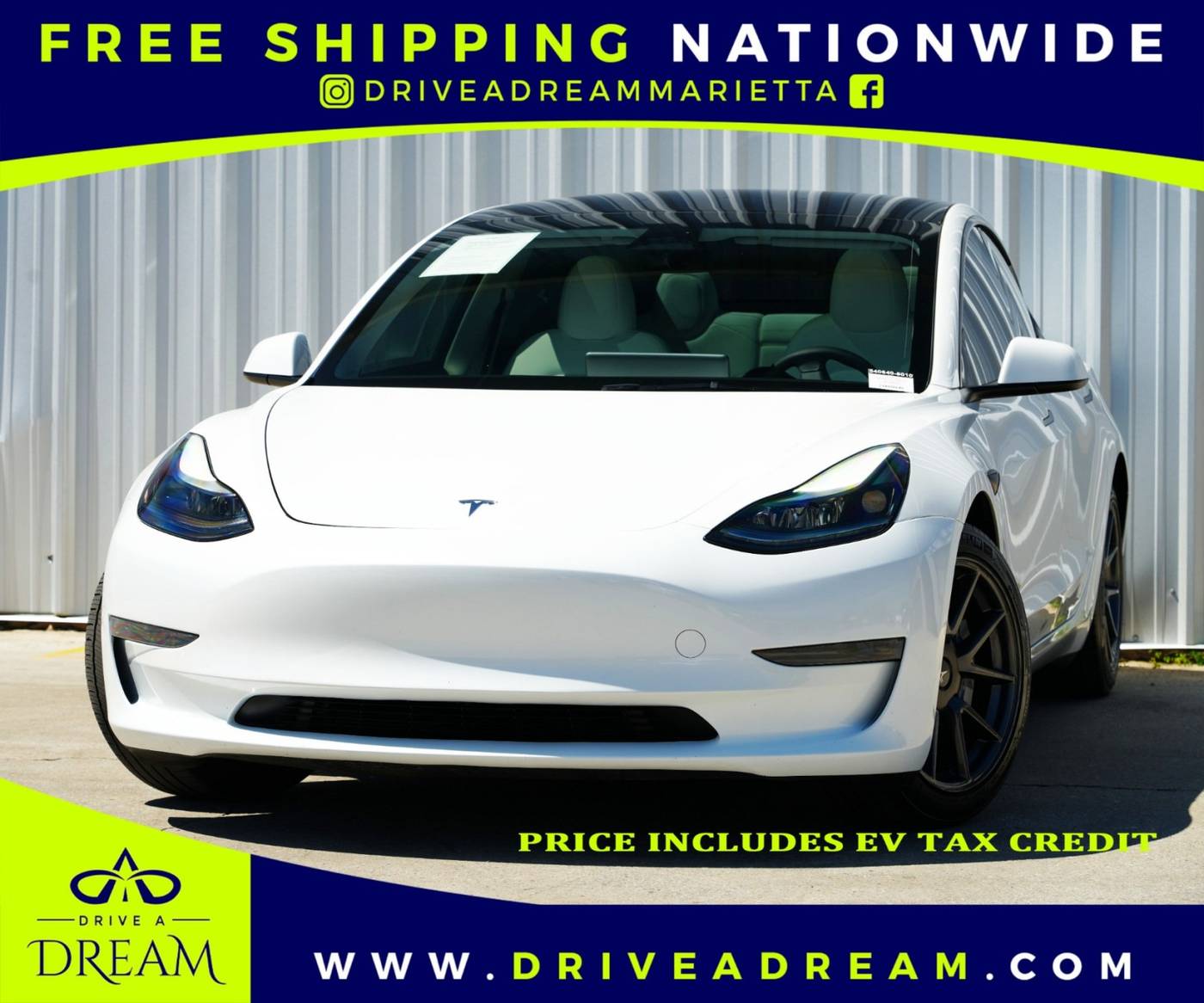 2023 Tesla Model 3 Model 3 — Sedan — 23,417 mi — Marietta, GA
