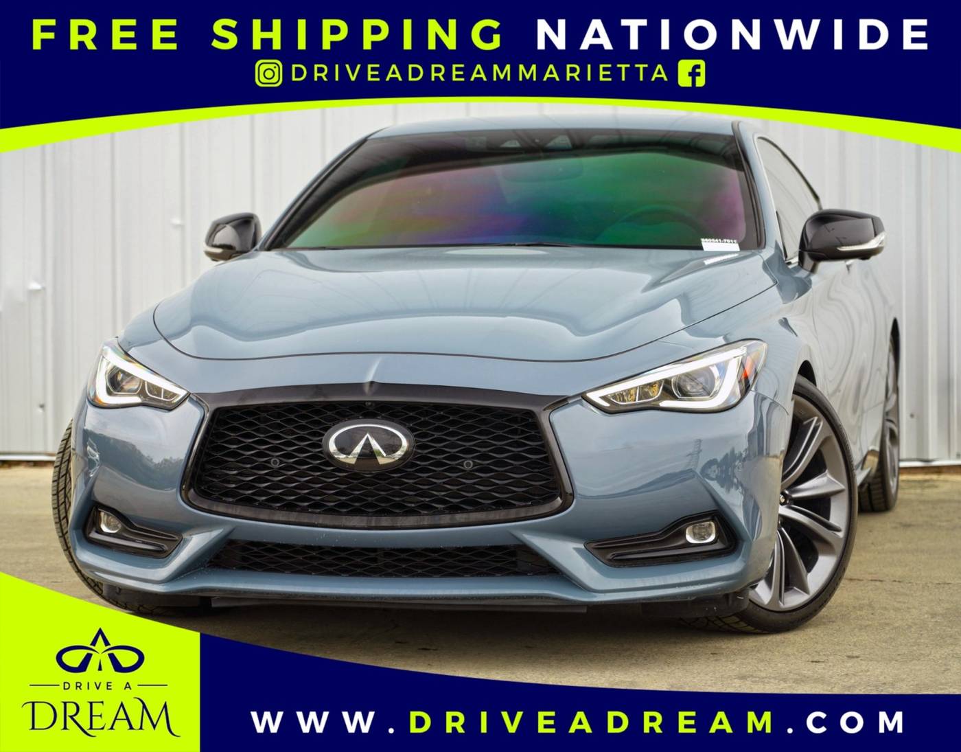 2022 INFINITI Q60 RED SPORT 400 — Coupe — 41,685 mi — Marietta, GA