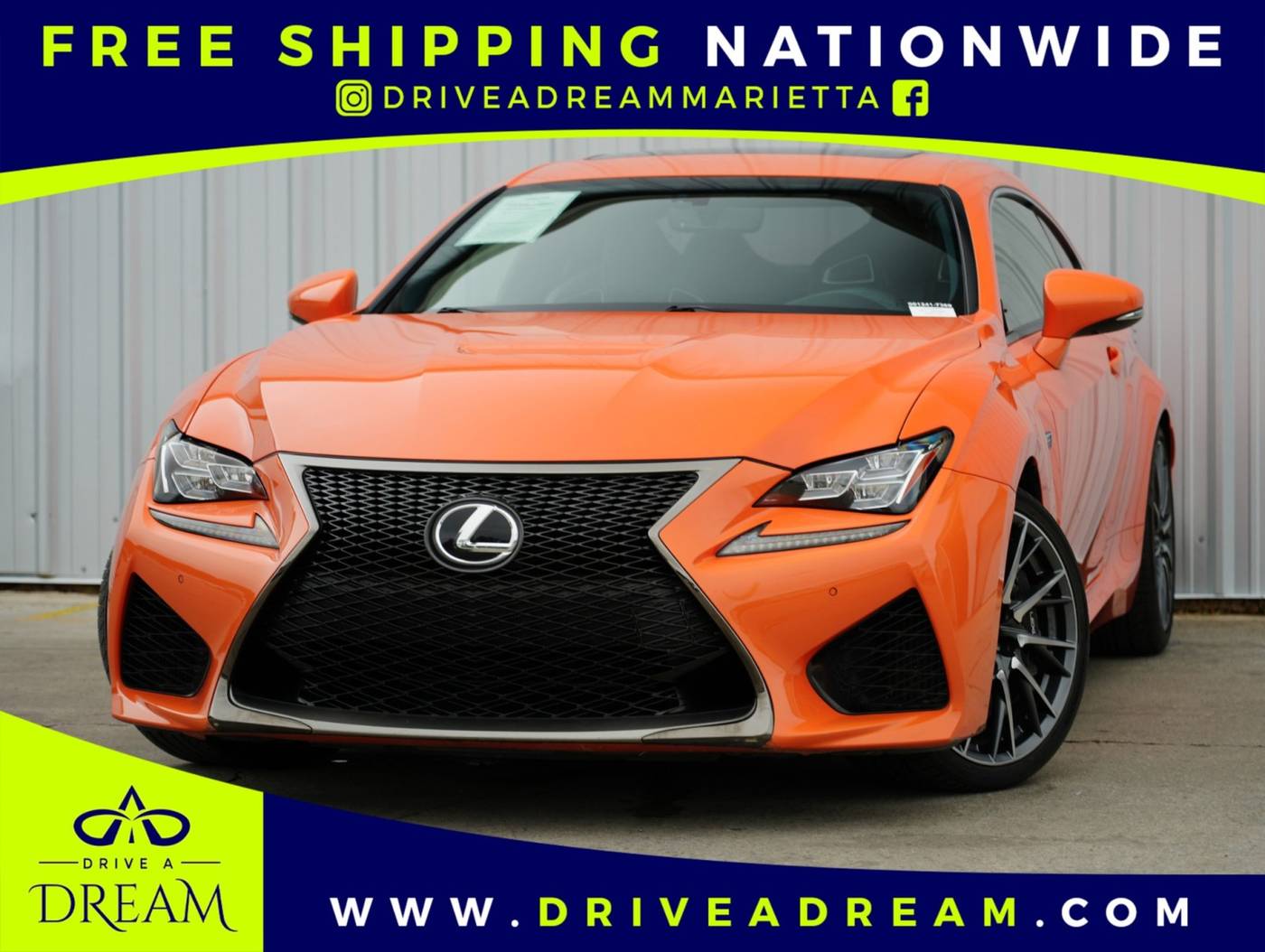 2015 Lexus RC RC F — Coupe — 108,270 mi — Marietta, GA