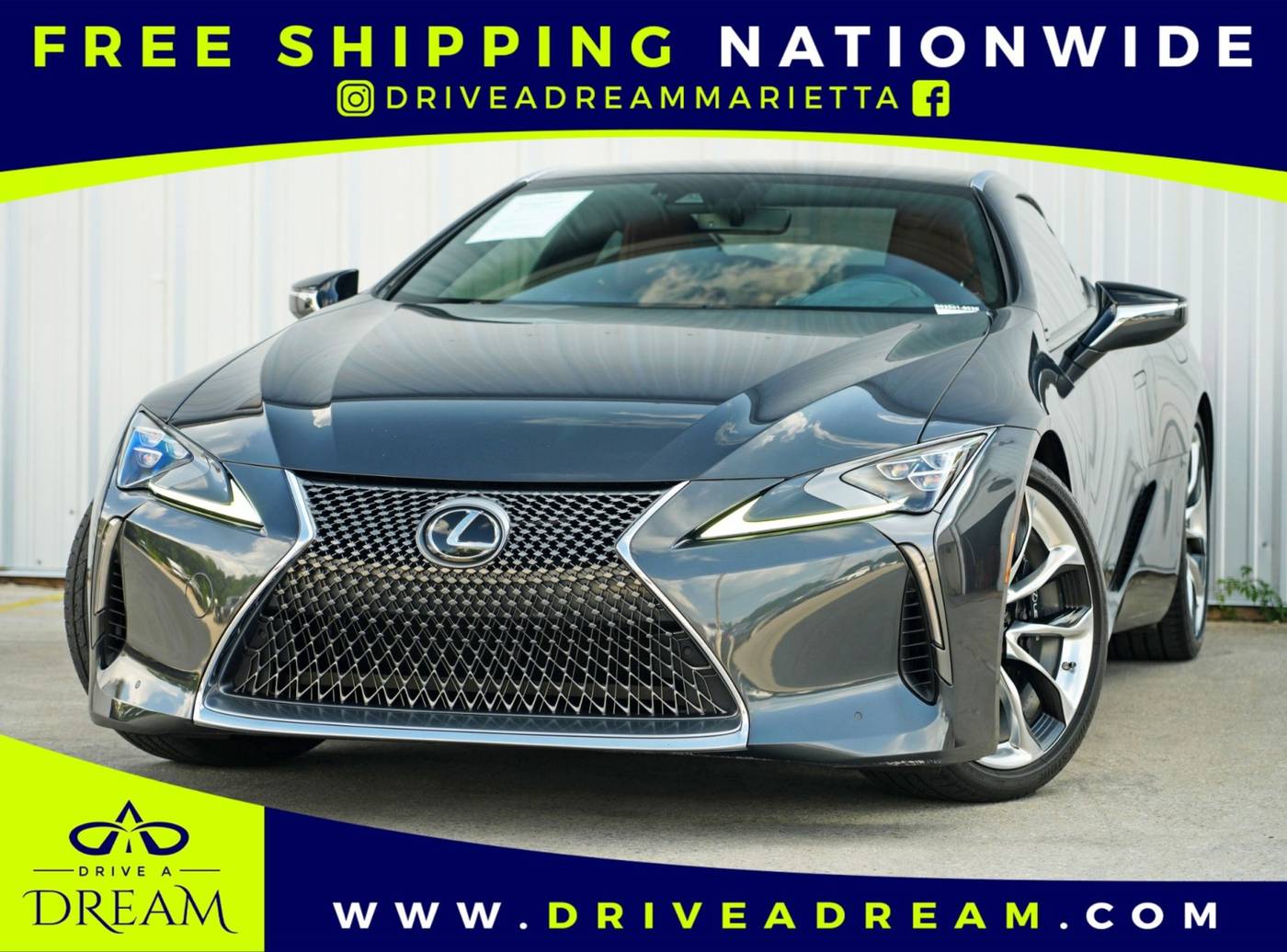 2018 Lexus LC LC 500 — Coupe — 41,556 mi — Marietta, GA