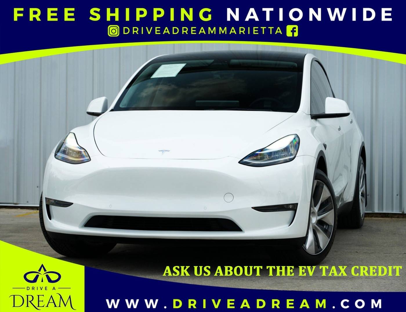 2022 Tesla Model Y Long Range — SUV — 22,619 mi — Marietta, GA