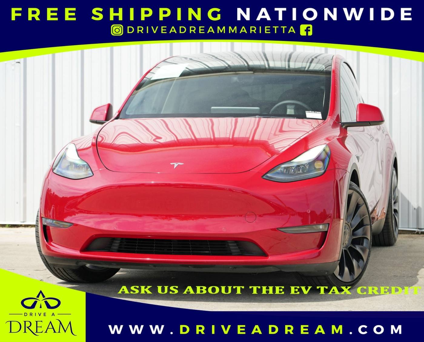 2022 Tesla Model Y Performance — SUV — 66,862 mi — Marietta, GA