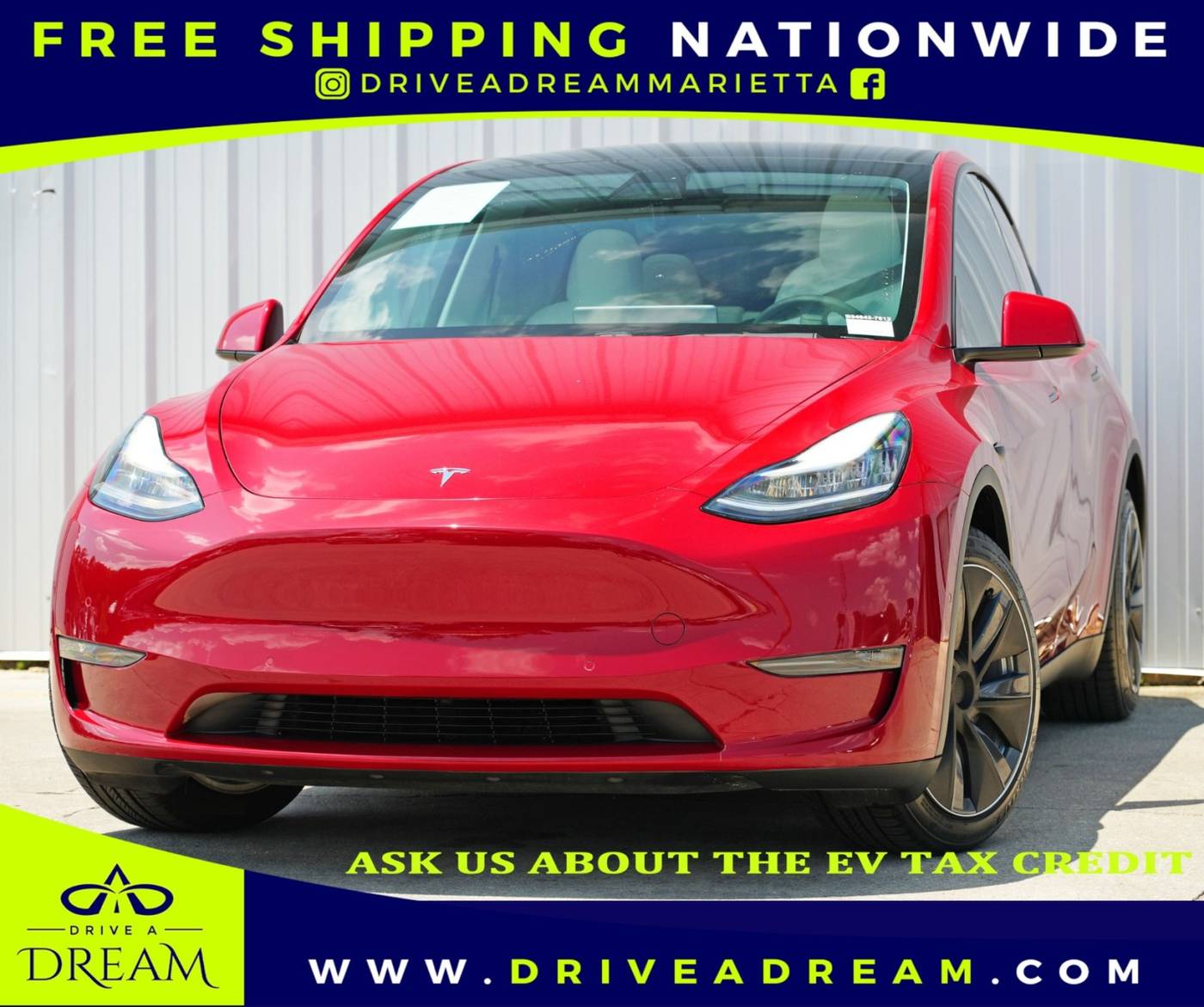 2020 Tesla Model Y Long Range — SUV — 43,394 mi — Marietta, GA