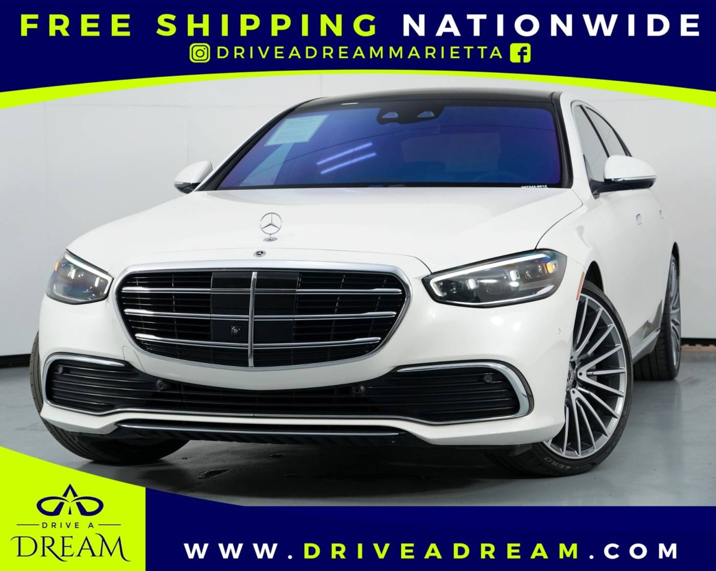 2022 Mercedes-Benz S-Class S 500 — Sedan — 25,275 mi — Marietta, GA